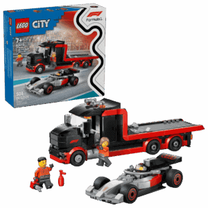 LEGO F1 Display Truck with Audi F1 Race Car