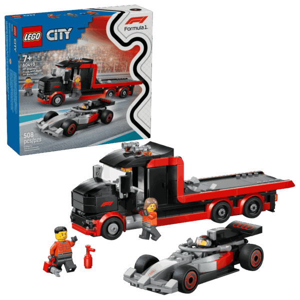 LEGO F1 Display Truck with Audi F1 Race Car