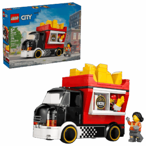 Lego Fries Food Truck Product Packaging and What It Looks Like Inside