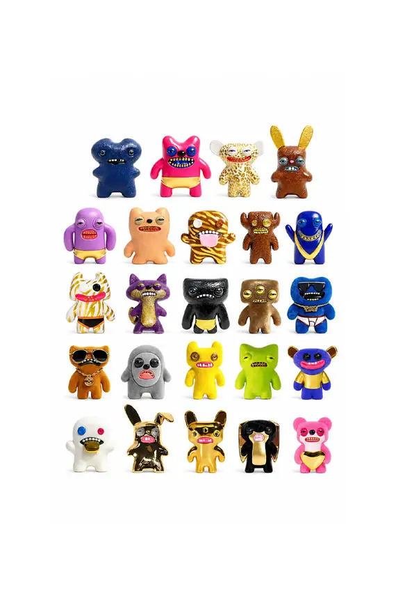 Fuggler Funny Ugly Monster Gold Edition Keychain - Image 5
