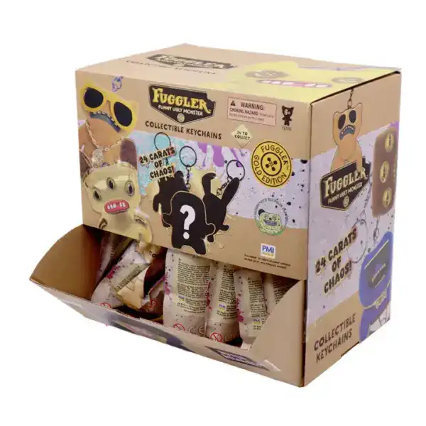 Fuggler Funny Ugly Monster Gold Edition Keychain - Image 2