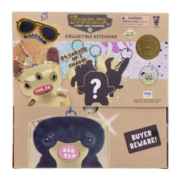 Fuggler Funny Ugly Monster Gold Edition Keychain - Image 3