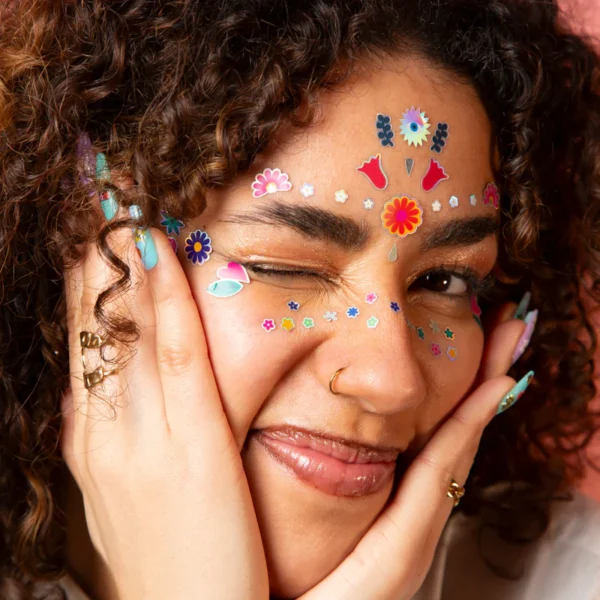 OMY Flower Face Stickers - Image 2