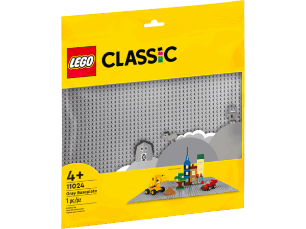 Lego Classic - LEGO Gray Baseplate (14.5 in)