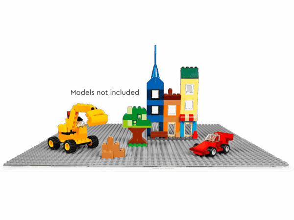 Lego Classic - LEGO Gray Baseplate (14.5 in) - Image 3