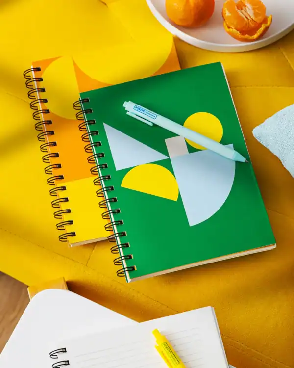 Poketo Essential Spiral Bound Lined Notebook