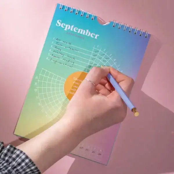 Daily Habit Tracker | 12 Month Goal Planner | Gradients - Image 6