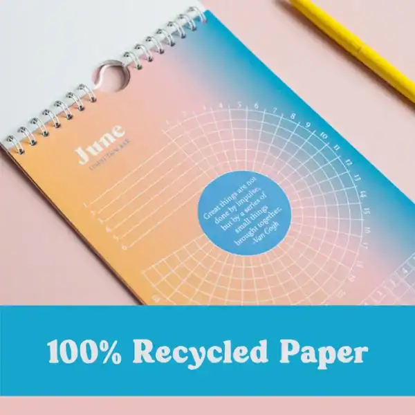 Daily Habit Tracker | 12 Month Goal Planner | Gradients - Image 2