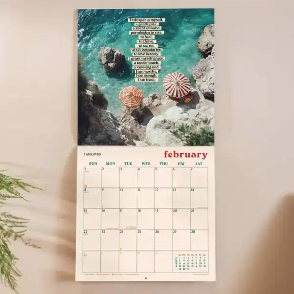 2026 Journey of Healing Calendar | Poetry & Photography - Image 3