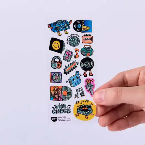 OMY Fabulous Stickers - Music - Image 2