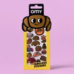 OMY Fabulous Stickers - Croissant