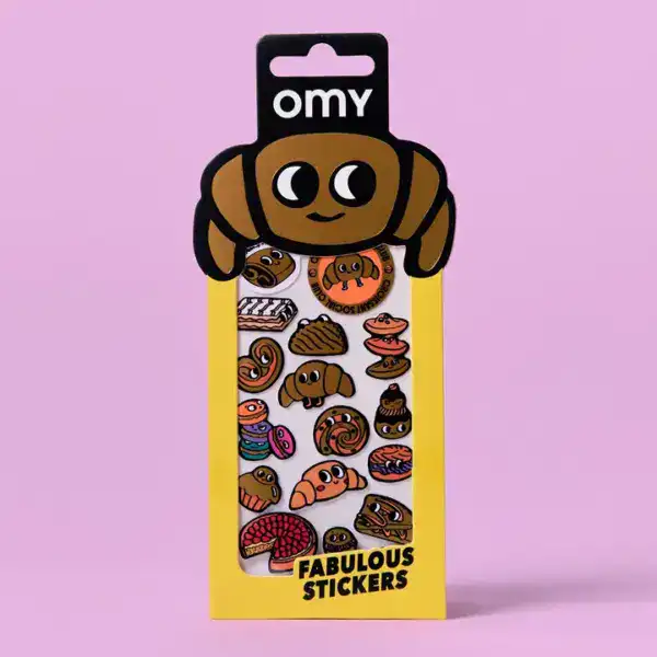 OMY Fabulous Stickers - Croissant