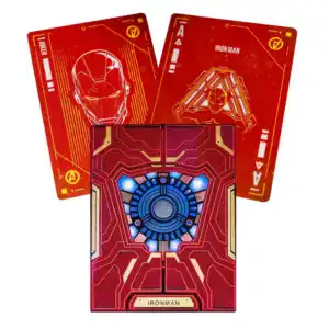 Iron Man Arc Reactor Civil War MK46 Playing Cards