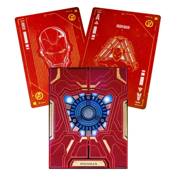 Iron Man Arc Reactor Civil War MK46 Playing Cards