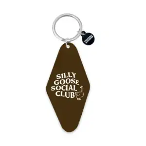 Properly Improper Motel Tag Keychains