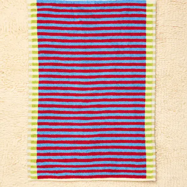 Dusen Dusen Lanternfly Stripe Thick Cotton Bathmat
