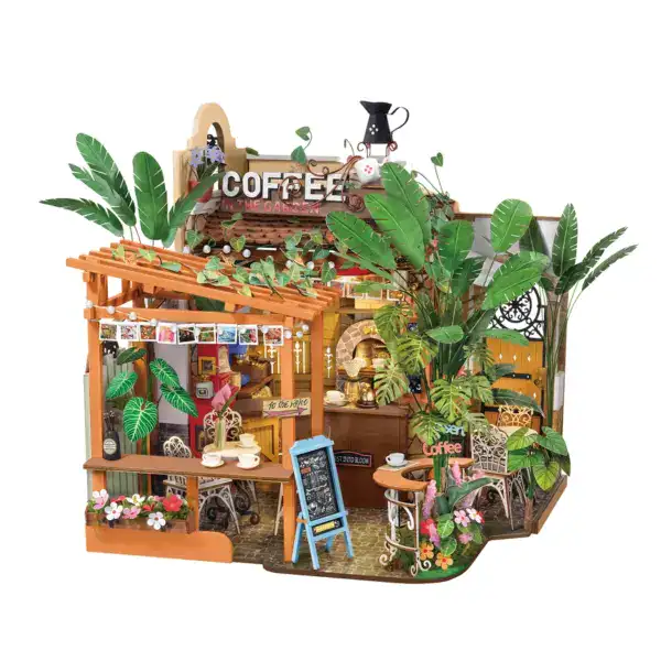 Rolife Leafree Café Diy Miniature House - Image 2