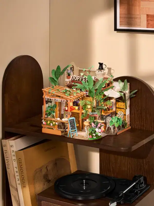 Rolife Leafree Café Diy Miniature House - Image 5