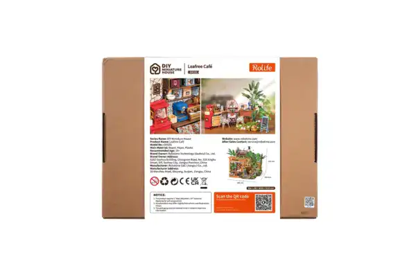 Rolife Leafree Café Diy Miniature House - Image 7