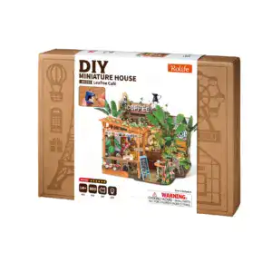 Rolife Leafree Café Diy Miniature House