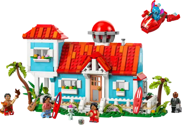LEGO® Disney Lilo and Stitch Beach House - Image 5