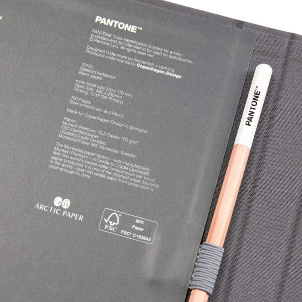 Pantone Lined Notebook With Pencil - Image 9
