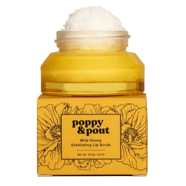Poppy & Pout Lip Scrub - Image 2