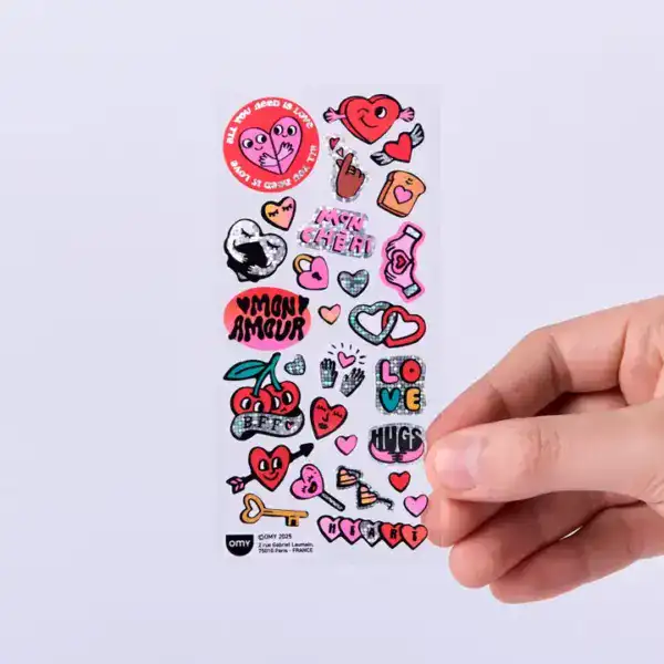 OMY Fabulous Stickers - Love - Image 2