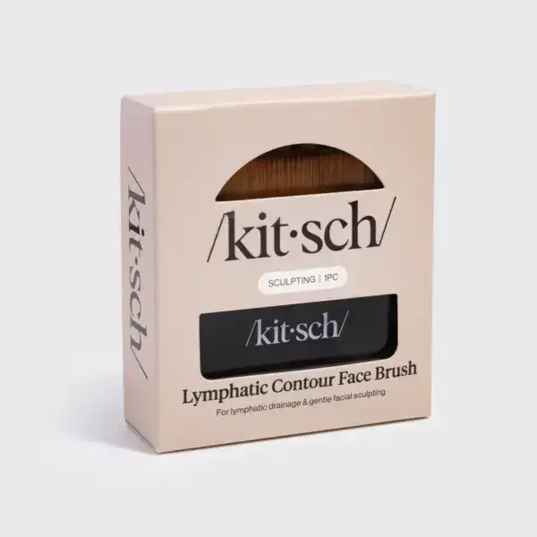 KITSCH Lymphatic Contour Face Brush (Black or Terracotta) - Image 9