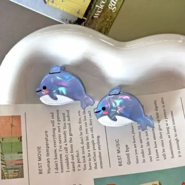 Cute Marine Animal Hairclips - Image 3