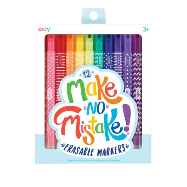 OOLY Make No Mistake: Erasable Markers