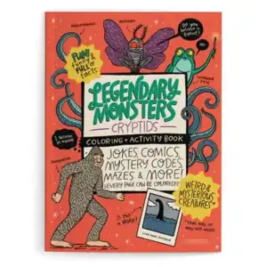 Legendary Monsters Cryptids Coloring, Activity, Jokes + More