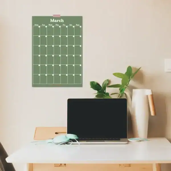 Good Tuesday Monthly Undated A3 Wall Planner | 12 Pages - Image 8