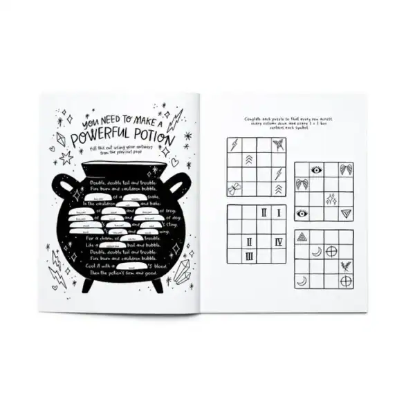 Myth & Magic Coloring + Activity: Mazes, Puzzles + Jokes - Image 4