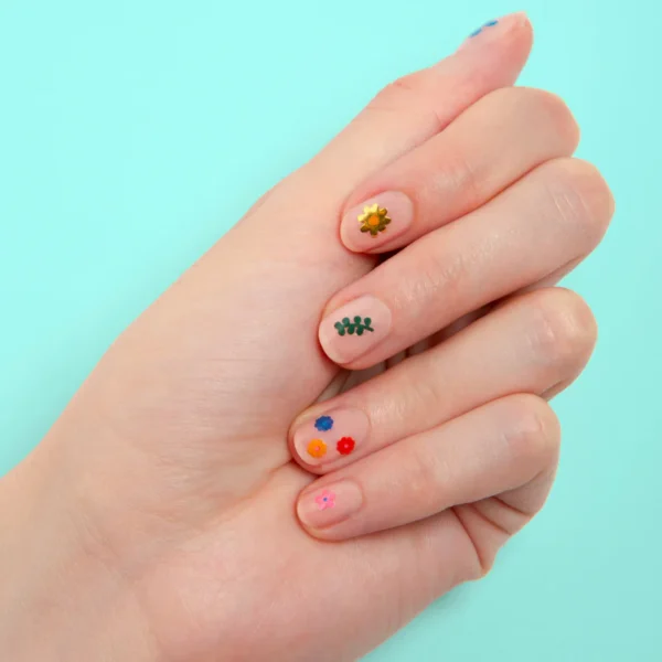 OMY Nail Art Stickers Flowers - Image 5