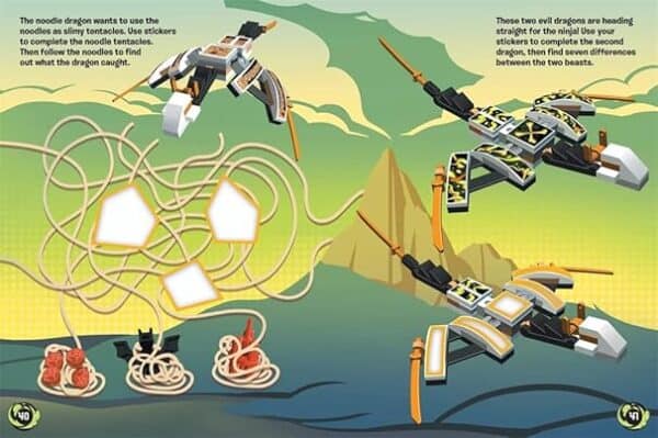 LEGO® NINJAGO® Build and Stick: NINJAGO Dragons - Image 3