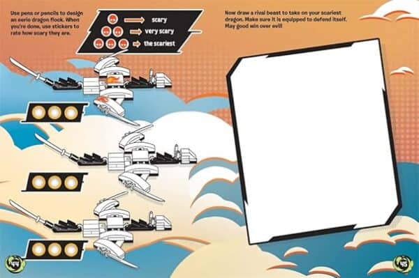 LEGO® NINJAGO® Build and Stick: NINJAGO Dragons - Image 2