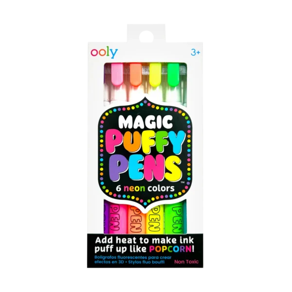 OOLY Magic Puffy Neon Pens