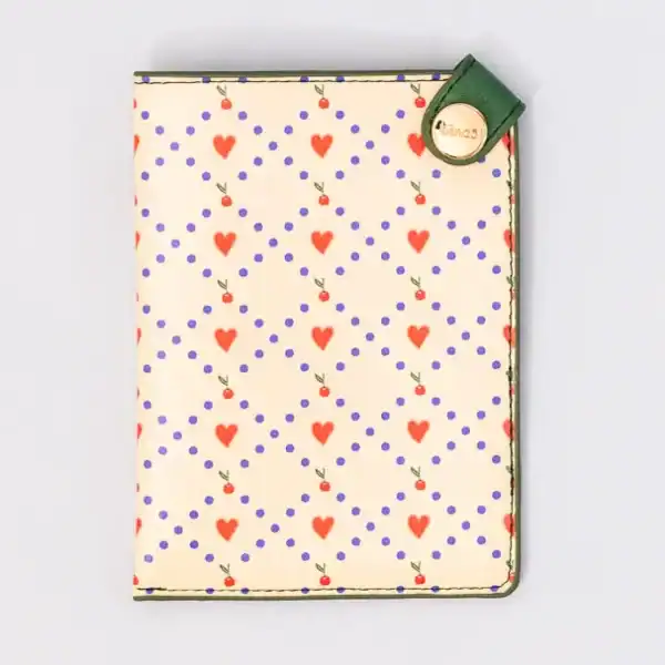 Bando Getaway Passport Holder Cherry Hearts - Image 2