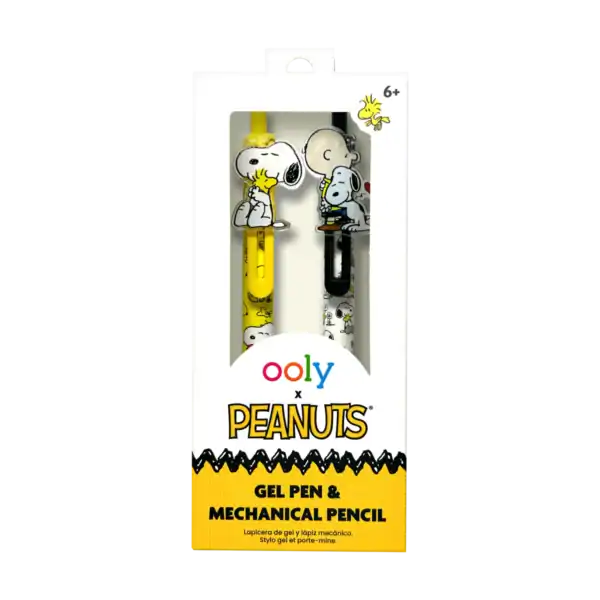 OOLY x Peanuts: Gel Pen & Mechanical Pencil