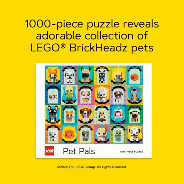 LEGO Pet Pals 1000-Piece Puzzle - Image 4