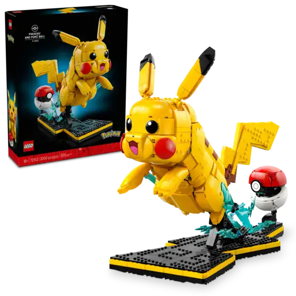 LEGO Pokemon Pikachu and Poke Ball