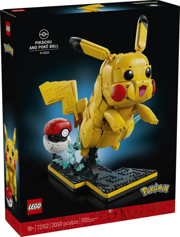 LEGO Pokemon Pikachu and Poke Ball - Image 2