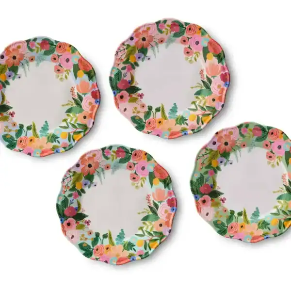 Rifle Paper Co: Garden Party Melamine Assorted Dinner Plates - Image 3