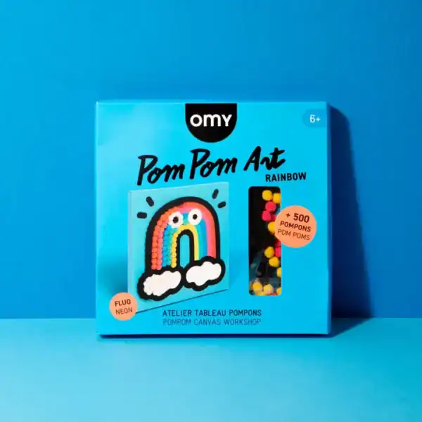 OMY Pom Pom Art - Rainbow