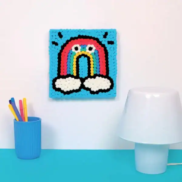 OMY Pom Pom Art - Rainbow - Image 3