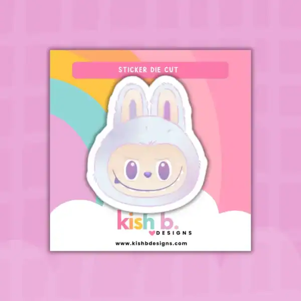 Labubu Face Stickers - Image 6