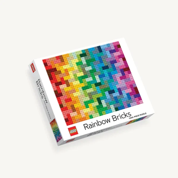 LEGO Puzzle Rainbow Bricks