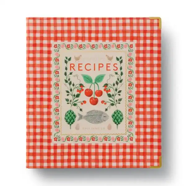 Rifle Paper Co: Cherry Farm Recipe Binder