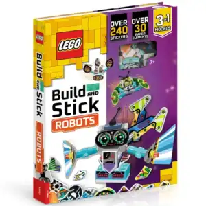 LEGO® Books Build and Stick: Robots